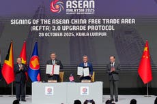 China y ASEAN firman ampliación de acuerdo de libre comercio