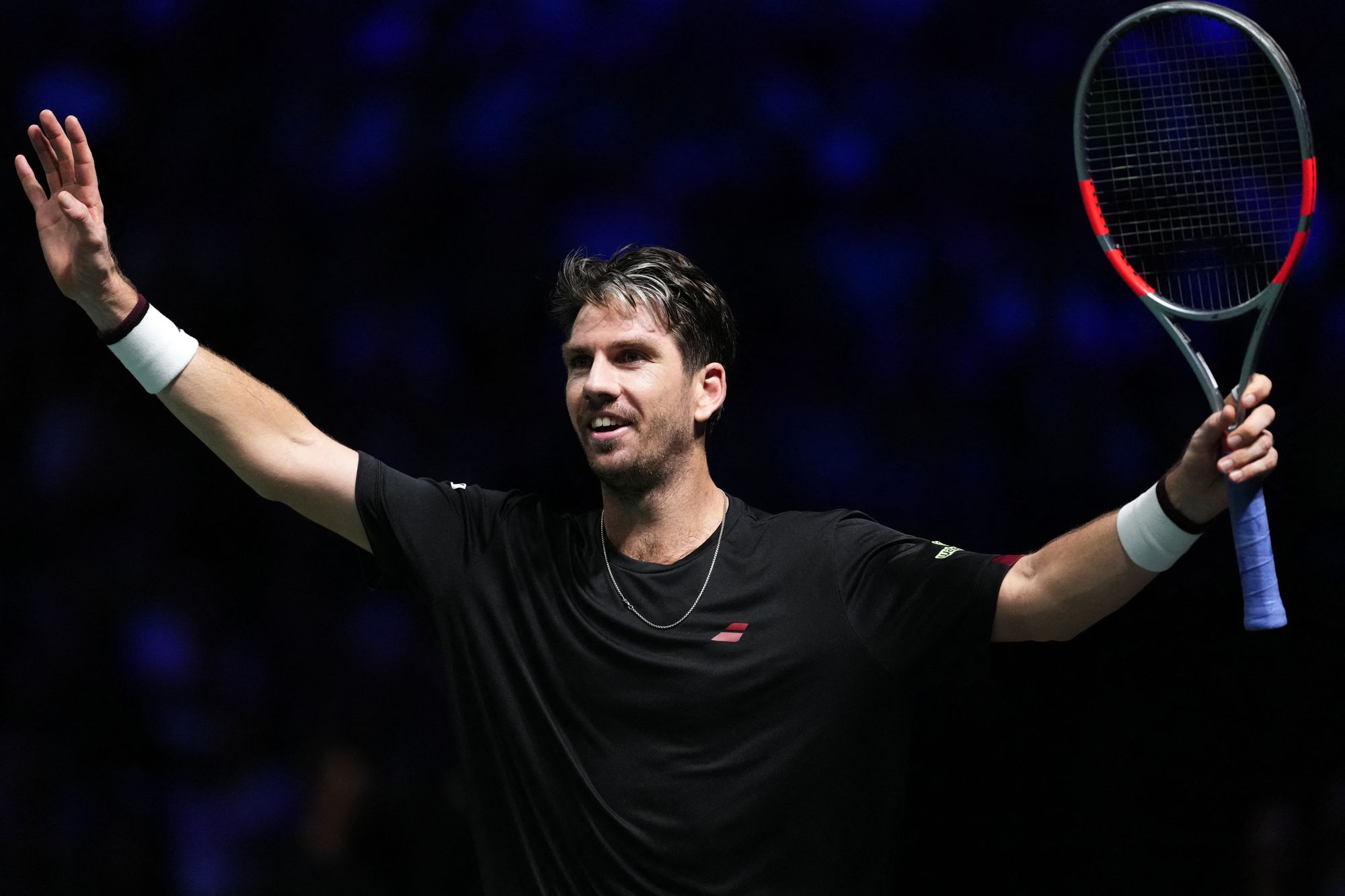 Norrie celebró su victoria contra Alcaraz como la más importante de su carrera