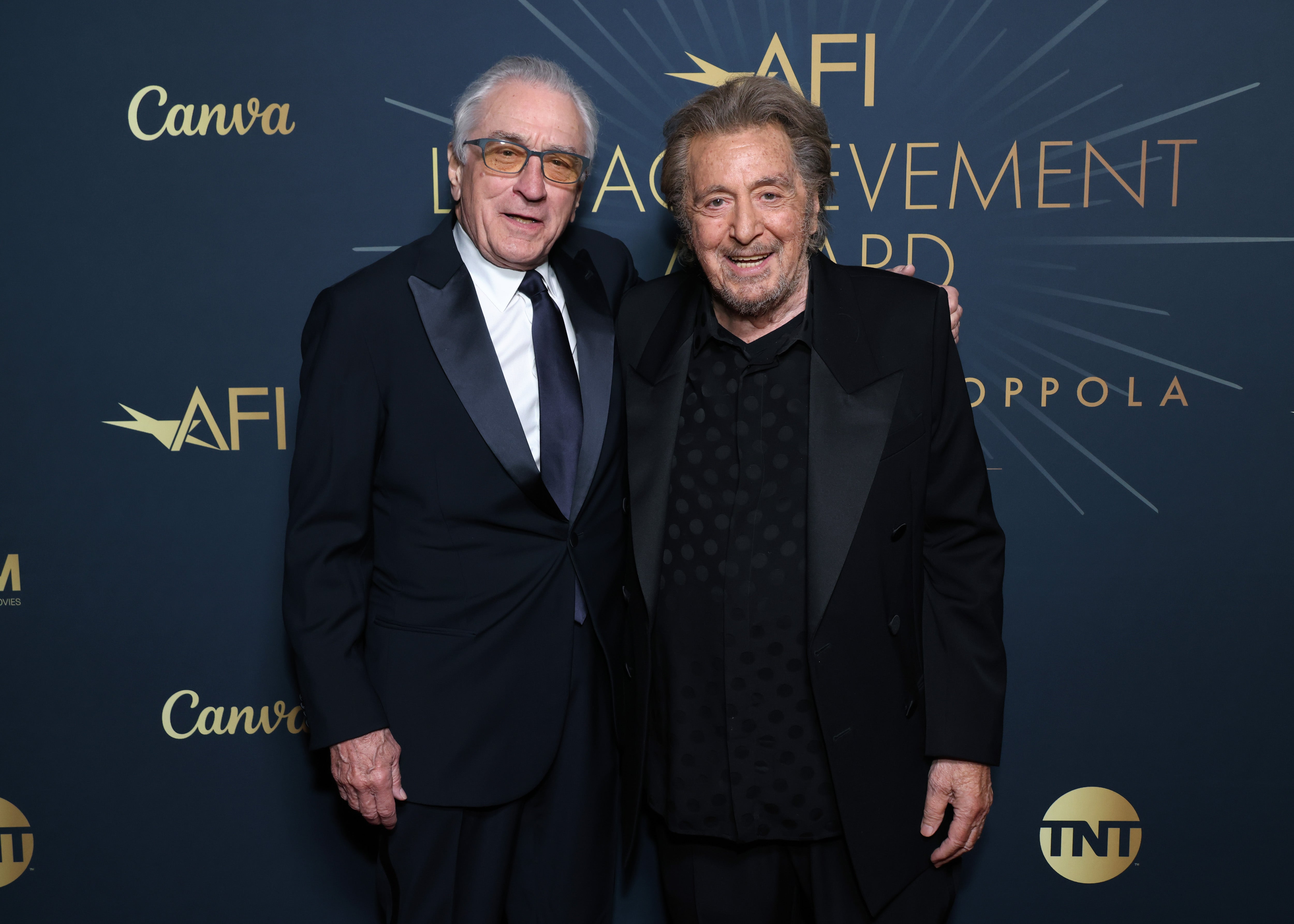 Los actores Robert De Niro y Al Pacino también tuvieron hijos después de los 70 años