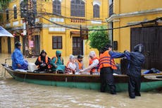 Inundaciones mortales azotan el centro de Vietnam y causan al menos 10 muertos