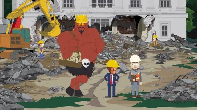<p>‘South Park’ se burlará de la demolición de la Casa Blanca de Donald Trump en su episodio especial de Halloween</p>