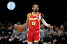 Jalen Johnson y Hawks vencen 117-112 a Nets tras lesión de rodilla de Trae Young