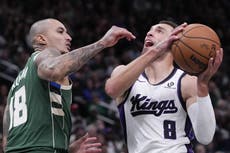 LaVine y DeRozan lideran a los Kings en victoria 135-133 sobre los Bucks