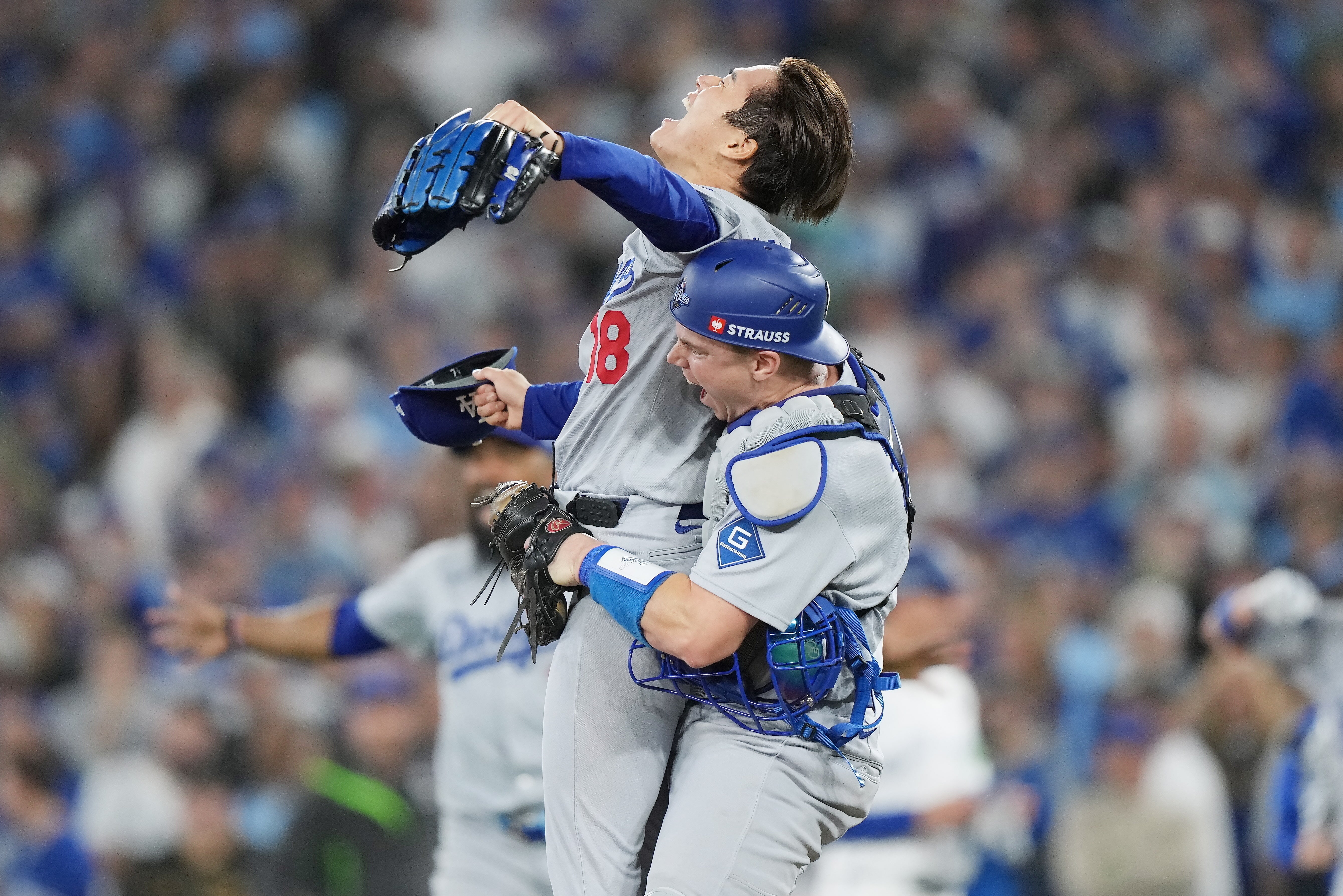 SERIE MUNDIAL DODGERS AZULEJOS