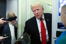 Trump dice que es “algo terrible” que Andrés haya perdido sus títulos reales