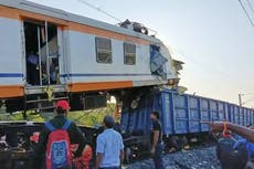 Choque de trenes deja al menos 7 muertos en el centro de India