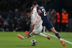 Luis Díaz anota 2 goles por el Bayern pero recibe tarjeta roja en victoria sobre PSG en 'Champions'