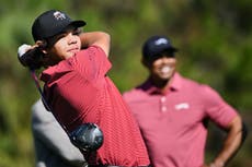 Charlie Woods, hijo de Tiger, es nombrado All-American según la Asociación de Golf Juvenil de EEUU