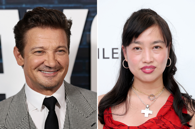<p>La cineasta china Yi Zhou (derecha), que trabajó este año con Jeremy Renner (izquierda) en un documental y una película de animación, ha acusado al actor de Marvel de amenazarla con “llamar a ICE”</p>