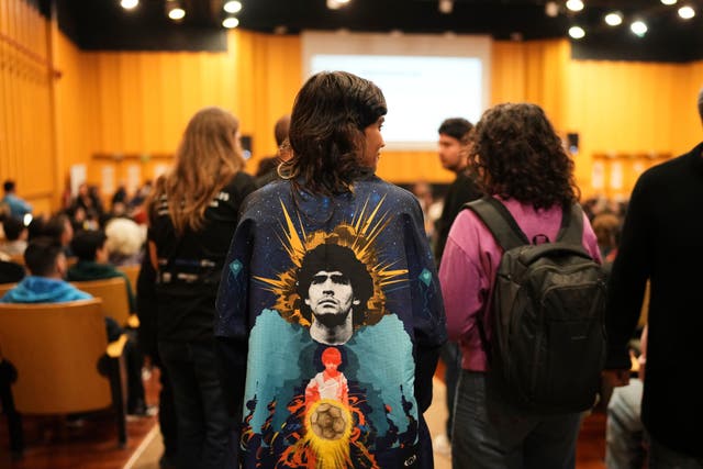 ARGENTINA-MARADONA-CONGRESO