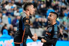 Nicolás Fernández y Alonso Martínez guían a NYCFC a victoria de 3-1 sobre Charlotte para avanzar