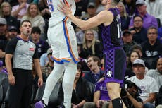 Hartenstein logra 33 puntos y 19 rebotes en victoria de Thunder sobre Kings