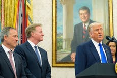 Nombrar el nuevo estadio de los Commanders en mi honor sería 'hermoso': Trump