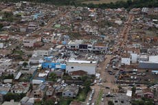 Seis muertos, cientos de heridos, por potente tornado en Brasil