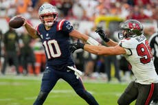 TreVeyon Henderson y Drake Maye lideran a Patriots en victoria 28-23 sobre Buccaneers