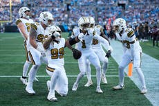 Tyler Shough lanza dos pases de TD y logra su primera victoria al vencer Saints 17-7 a Panthers