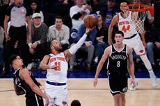 Knicks siguen imparables y aplastan 134-98 a Nets para lograr su cuarta victoria al hilo