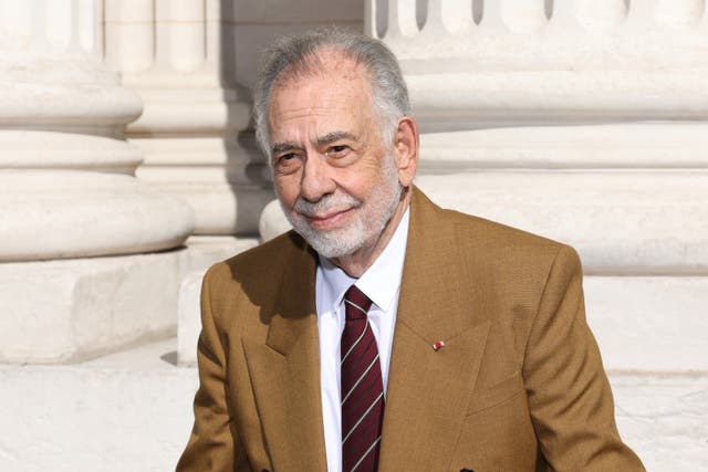 <p>Francis Ford Coppola en el desfile Saint Laurent Menswear 2026 </p>