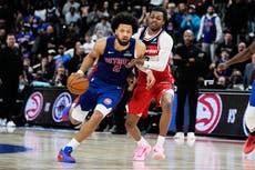 Cunningham anota 46 puntos y lidera a Pistons en victoria 137-135 sobre los Wizards en tiempo extra
