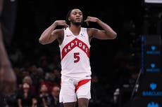 Brandon Ingram anota 25 puntos en victoria de Raptors, 119-109 sobre Nets