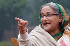 Bangladesh se alista para altercados mientras ex partido gobernante convoca paro por juicio a Hasina