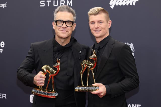 <p>Robbie Williams en 2024</p>