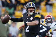 Steelers vencen 34-12 a Bengals pero pierden a Rodgers por lesión en mano izquierda