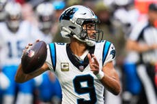 Bryce Young lanza récord de franquicia con 448 yardas y Panthers vencen 30-27 a Falcons