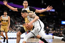Nets vencen 129-106 a Wizards en duelo de equipos con una victoria, Washington hila 11 derrotas