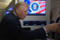 Trump contesta “Silencio, cerdita” a una reportera que preguntó sobre Epstein