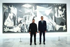 Zelenskyy en España: la poderosa conexión con "Guernica" de Picasso