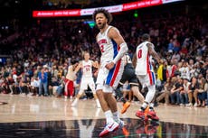 Pistons logran su 11ª victoria consecutiva, su racha más larga en 18 años, 120-112 ante Hawks