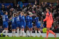 Chelsea y Barcelona empatan 1-1 en la Champions femenina; Bayern vence al colista PSG