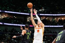 Porzingis anota 29 puntos en victoria de Hawks por 115-98 sobre Pelicans, que hilan 9na derrota