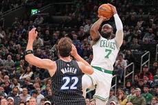 Jaylen Brown lidera a los Celtics con 35 puntos en victoria 138-129 sobre el Magic