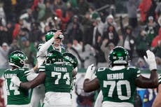 Gol de campo de 56 yardas de Folk en la última jugada da victoria a Jets 27-24 sobre Falcons
