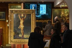 Subastan pintura perdida de Rubens sobre la crucifixión de Jesús en 2,7 millones de dólares