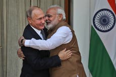 La visita de Putin a Modi destaca las importaciones indias de petróleo ruso pese a sanciones de EEUU