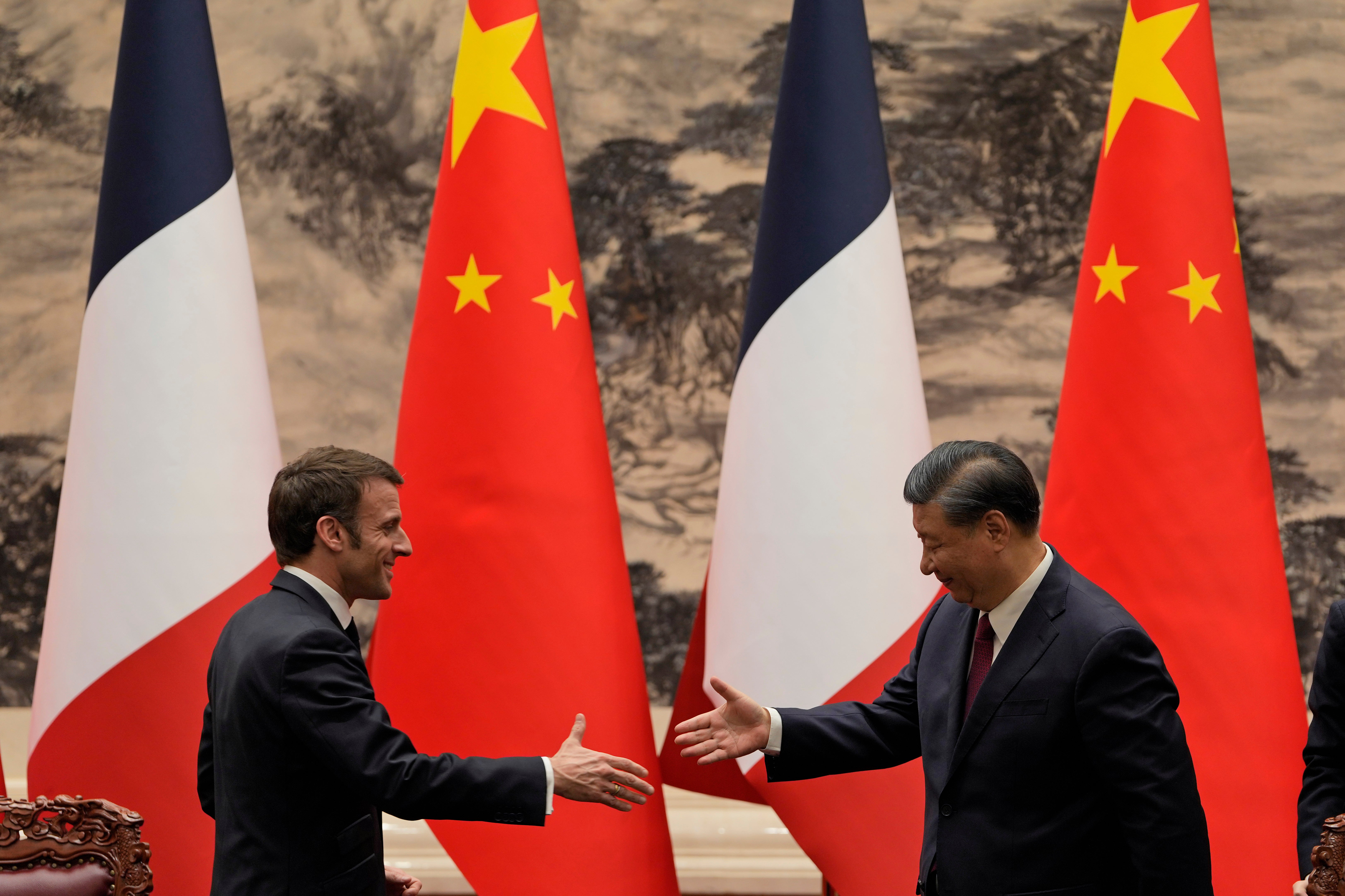 ASI-GEN CHINA-FRANCIA-MACRON