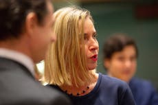 La exjefa de política exterior de UE Federica Mogherini es acusada de corrupción en caso de fraude