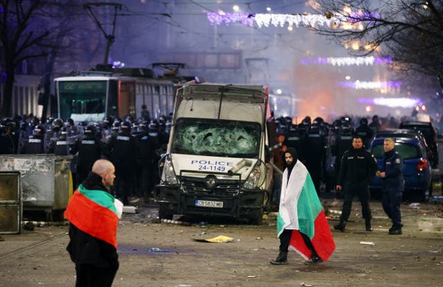 BULGARIA-PROTESTAS