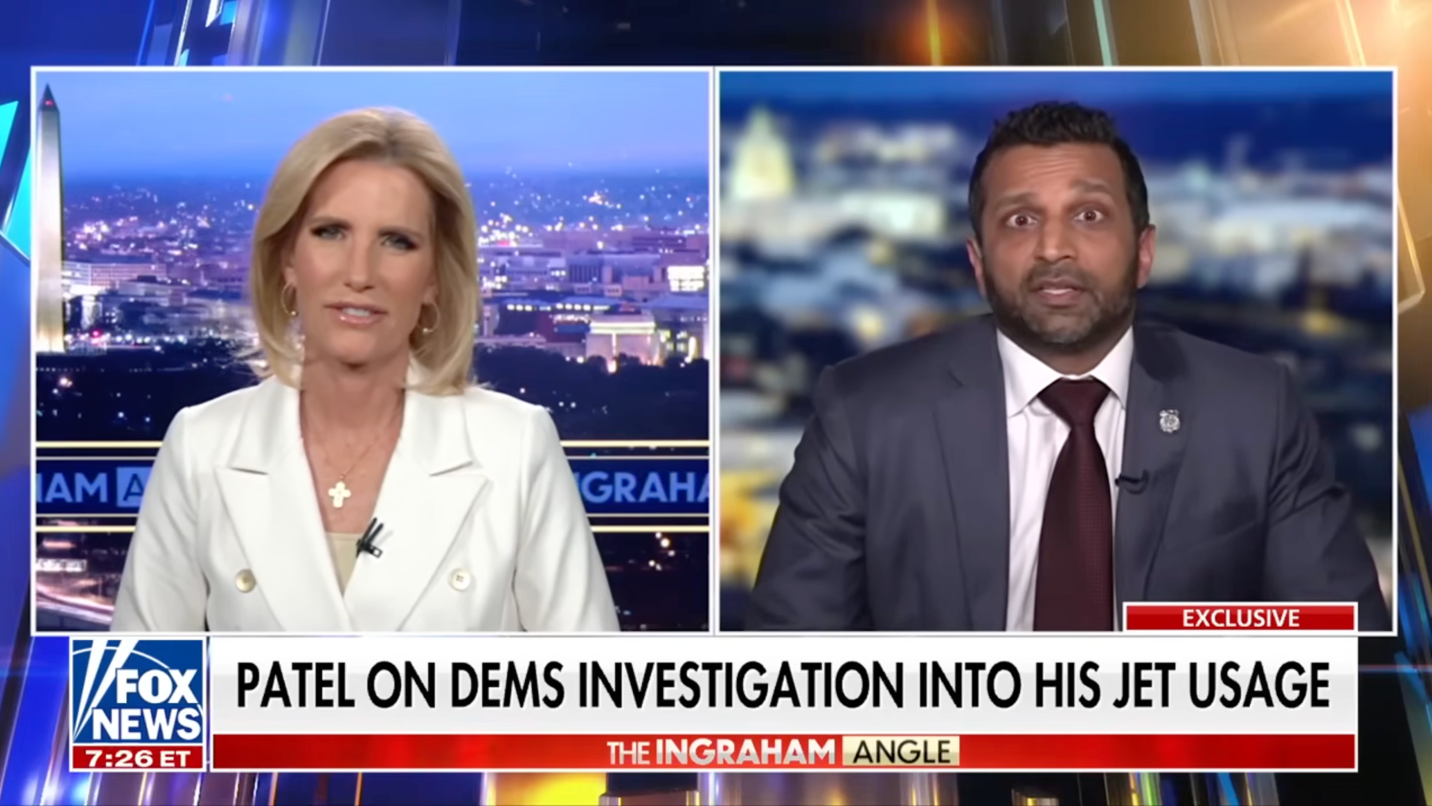 El director del FBI, Kash Patel, respondió a las acusaciones de que usó aviones oficiales para “paseos” con su novia. Dijo a FOX News: “Tengo derecho a una vida privada igual que mis colegas de otras agencias con sus parejas”.