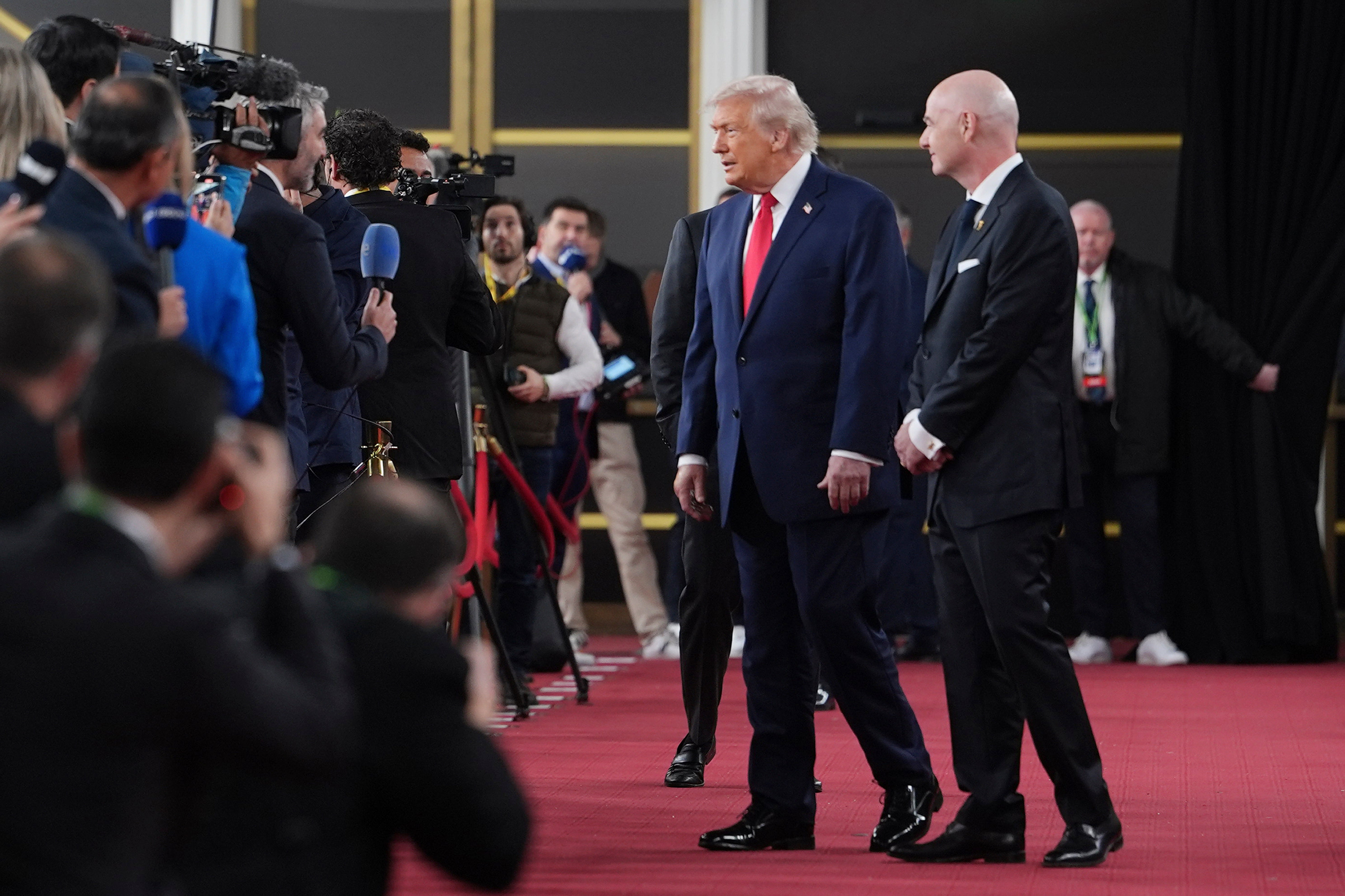 MUNDIAL SORTEO TRUMP-INFANTINO