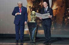Infantino, en la mira tras otorgar a Trump el Premio de la Paz