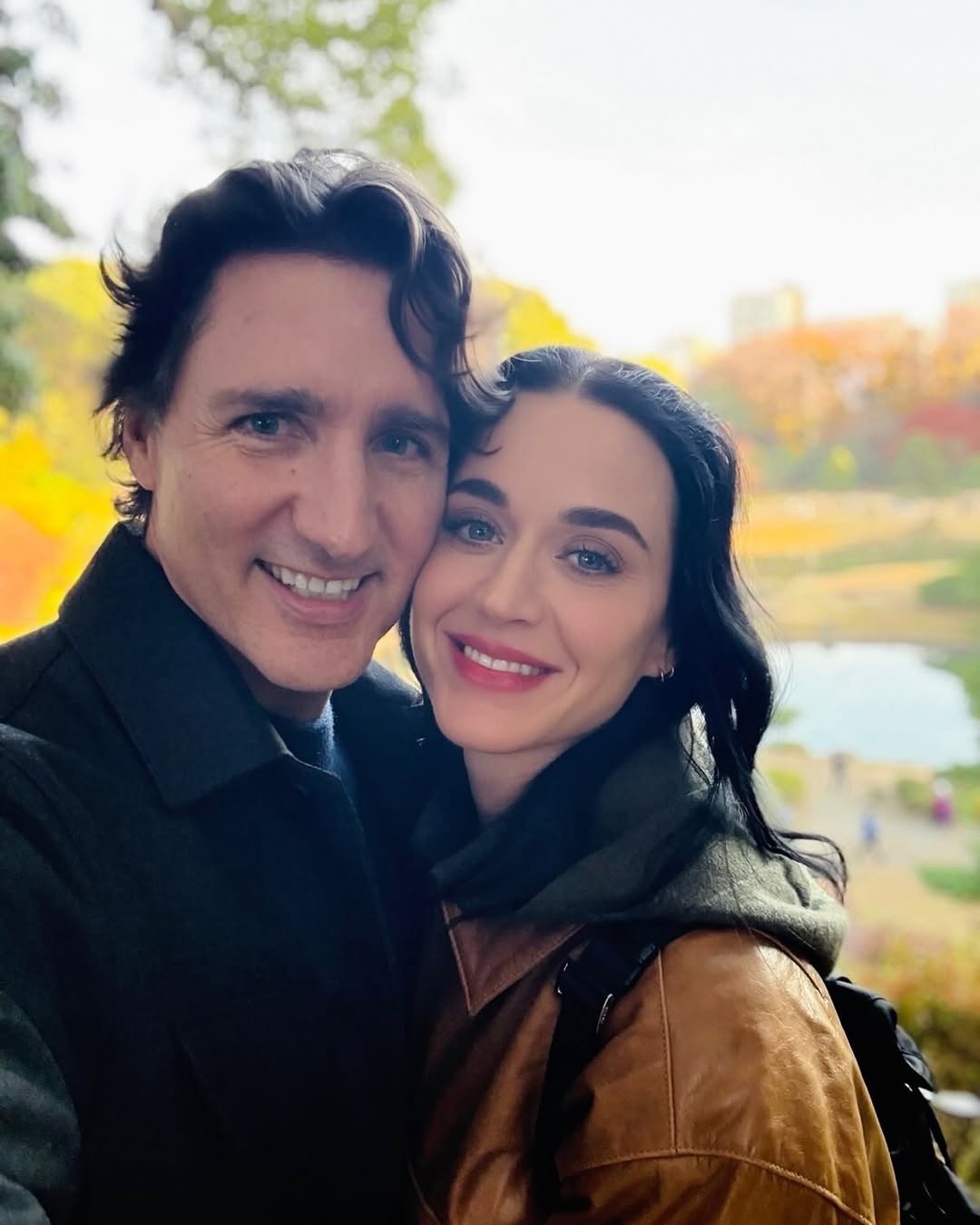 La pareja más improbable del año: Perry y el exprimer ministro canadiense Justin Trudeau