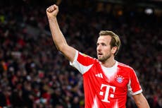 Kane anota triplete y Bayern amplía su ventaja en la Bundesliga a 11 puntos
