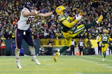 La intercepción decisiva de Nixon ayuda a Packers a ganar 28-21 a Bears y liderar la NFC Norte