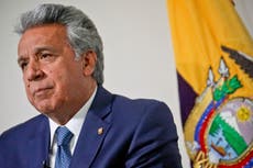Expresidente Lenín Moreno a juicio por supuesta corrupción en construcción hidroeléctrica en Ecuador