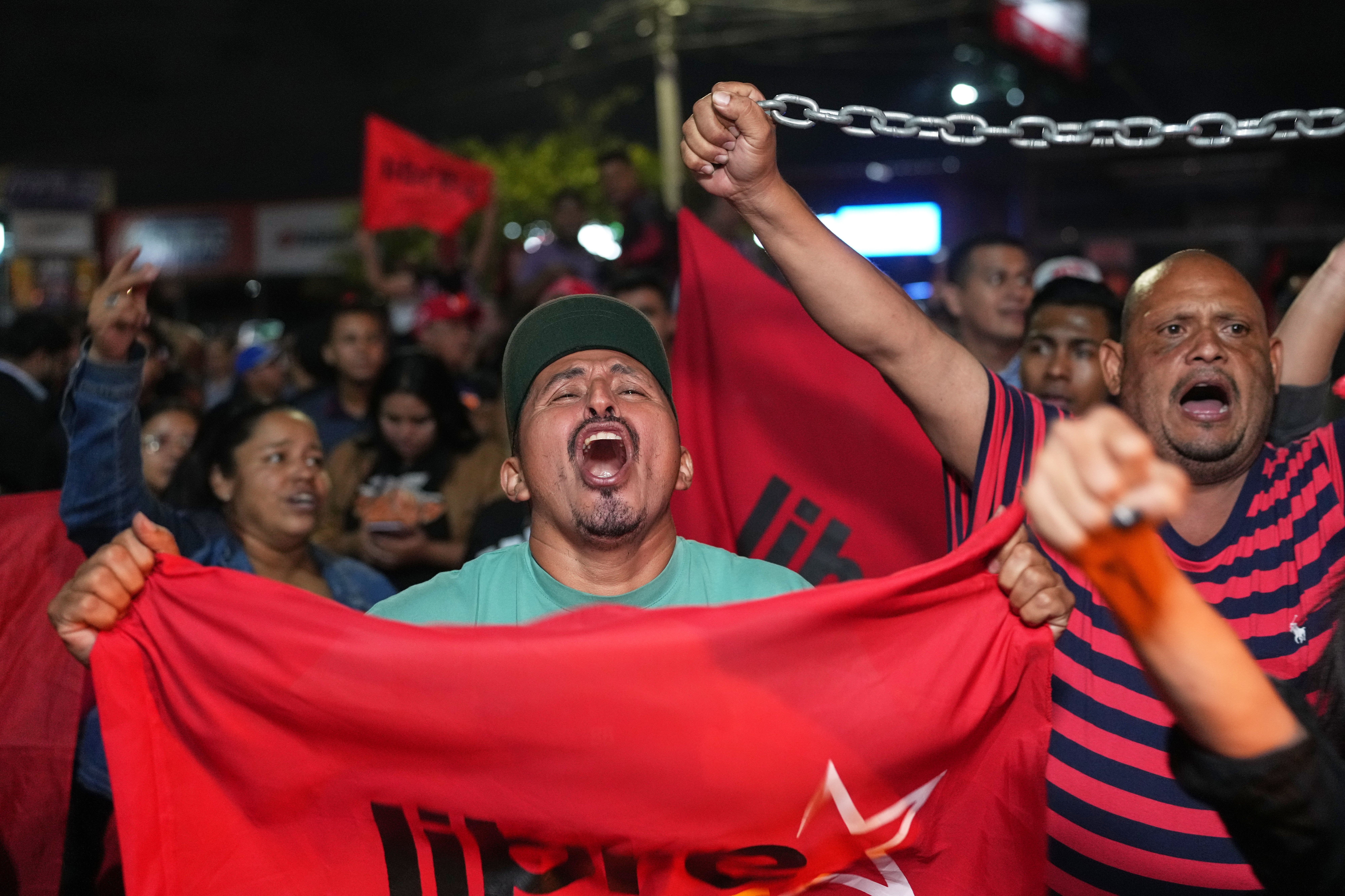 HONDURAS-ELECCIONES-LIBRE COLAPSO