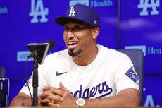 ¡Preparen las trompetas! Edwin Díaz llega para iniciar su nueva etapa con los campeones Dodgers